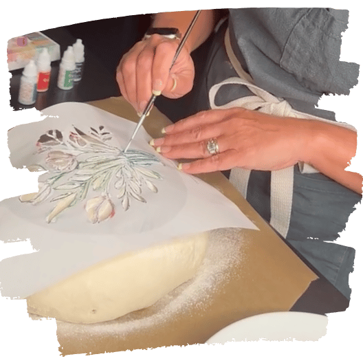 paint your bread paint your bread bouquet